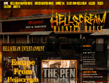 Tablet Screenshot of hellscreamhaunt.com